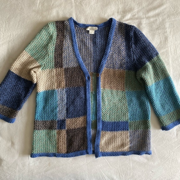 Multi Color Knit Cardigan - Picture 2 of 7